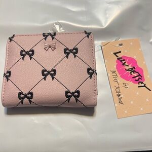 Betsey Johnson Pink Bow Wallet